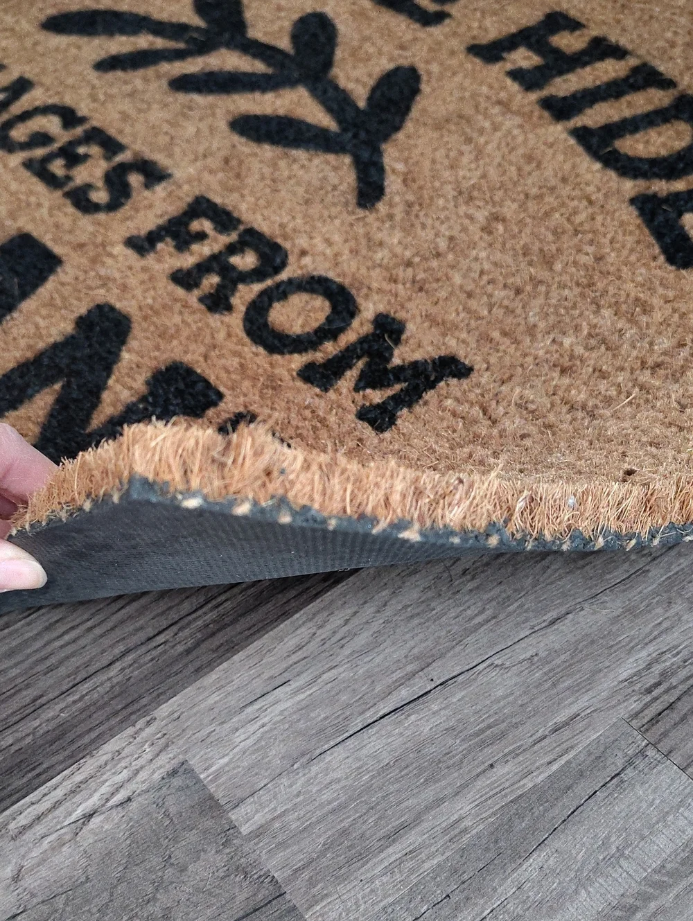 Handmade Doormat 30x18- 